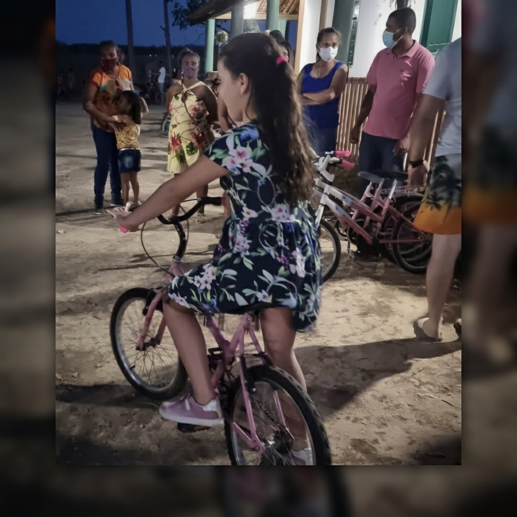 Bicicletas restauradas em uso